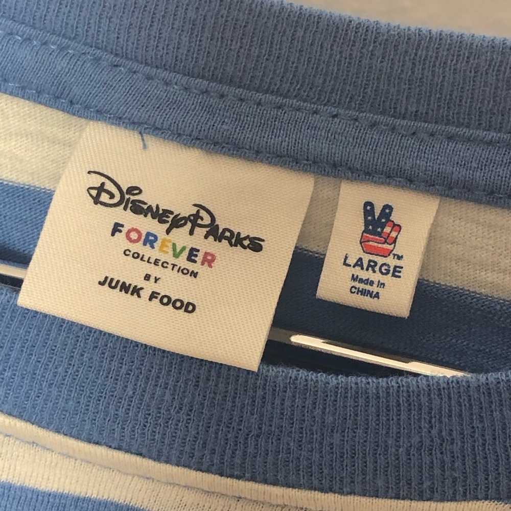 Disney Striped T-Shirt The Happiest Place on Earth - Picture 7 of 8